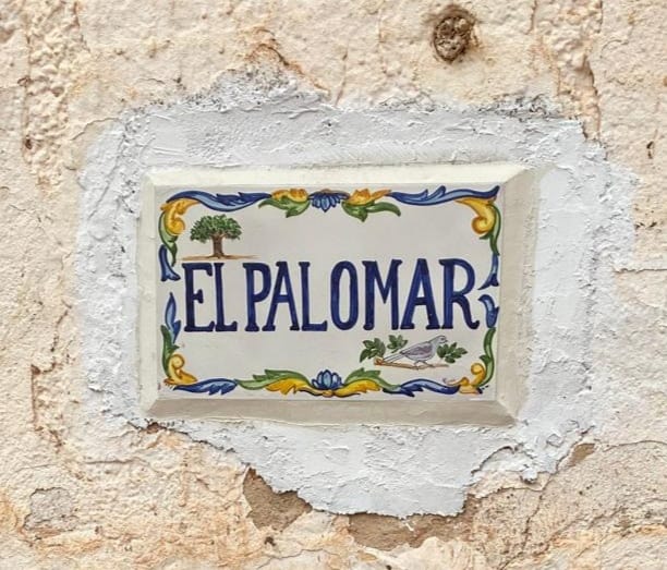 Placa Finca El Palomar